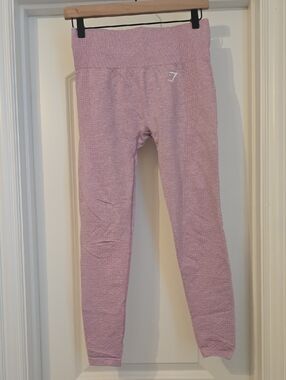 Gymshark Pink Seamless High-Waist Leggings